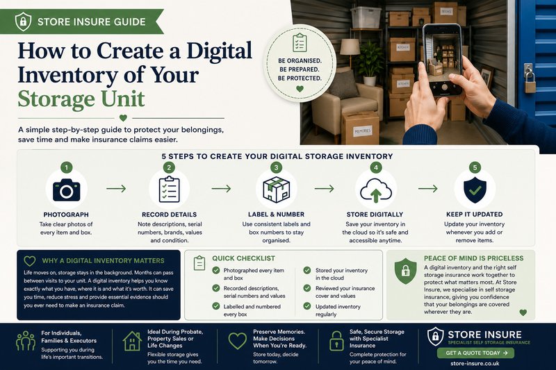 How to Create a Digital Inventory of Your Storage Unit