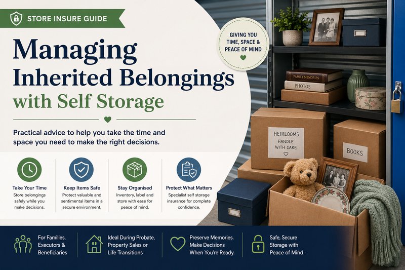 Managing Inherited Belongings with Self Storage: A Practical Guide for Families