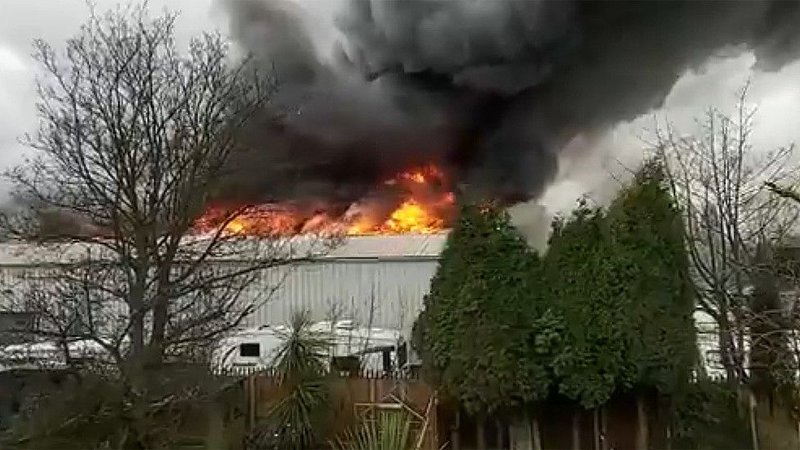 Self-storage unit fires in the news - yet again!