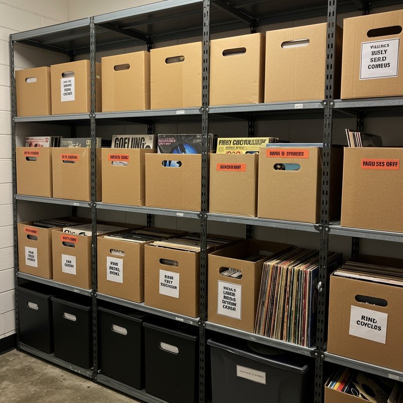A Collector’s Guide to Storing Vinyl Records in Self-Storage
